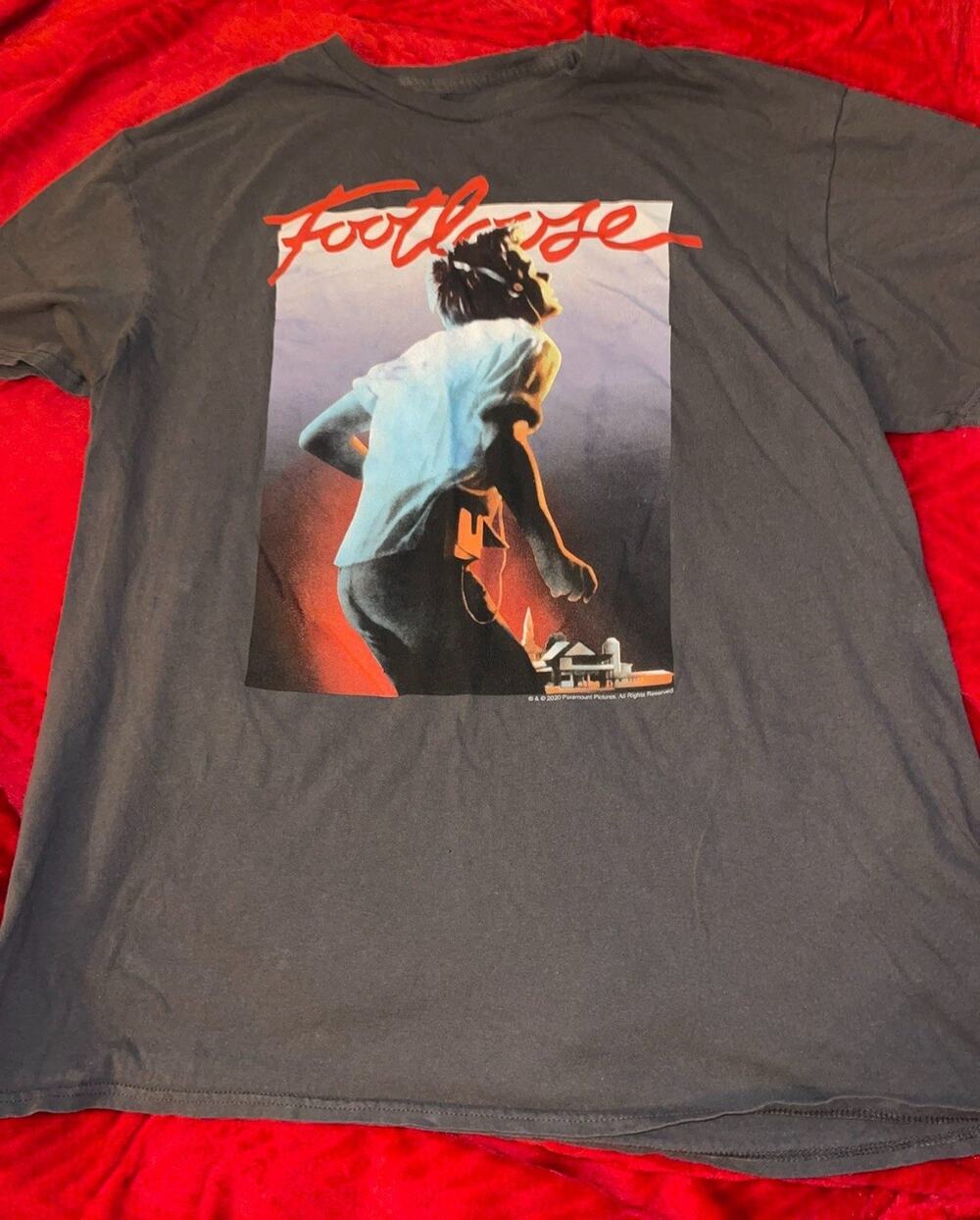 Footloose Men's Graphic T-Shirt 100% Cotton Size XL